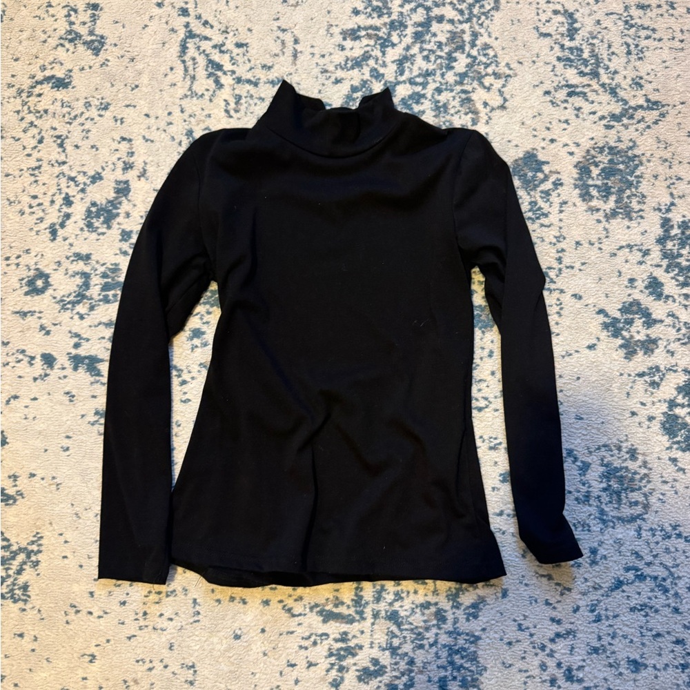 Macy's Classic Black Long Sleeve Top